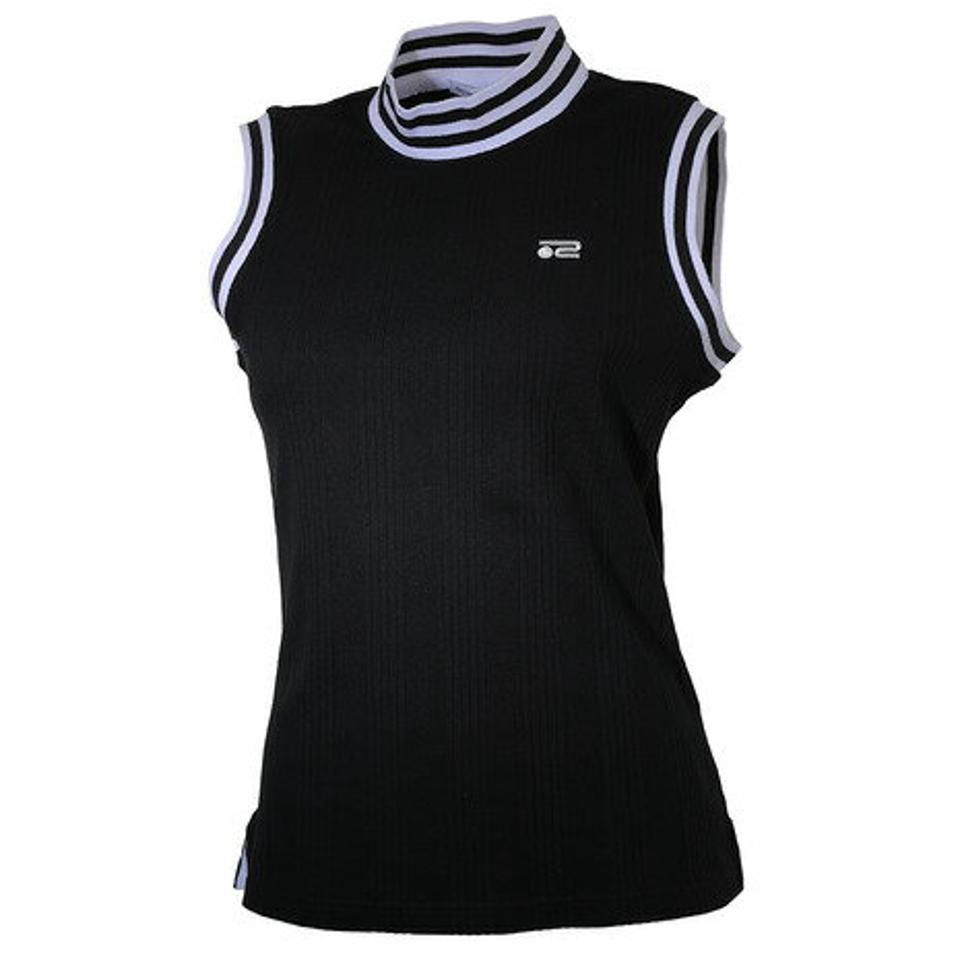 ROSASEN ワイドリブノースリーブシャツ 048-22471-019 （レディース）