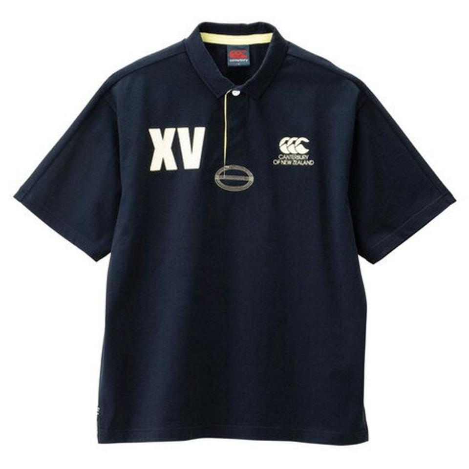 【10％オフクーポン 9/11まで】カンタベリー（canterbury） ラガー半袖シャツ RA32088 29 （メンズ）