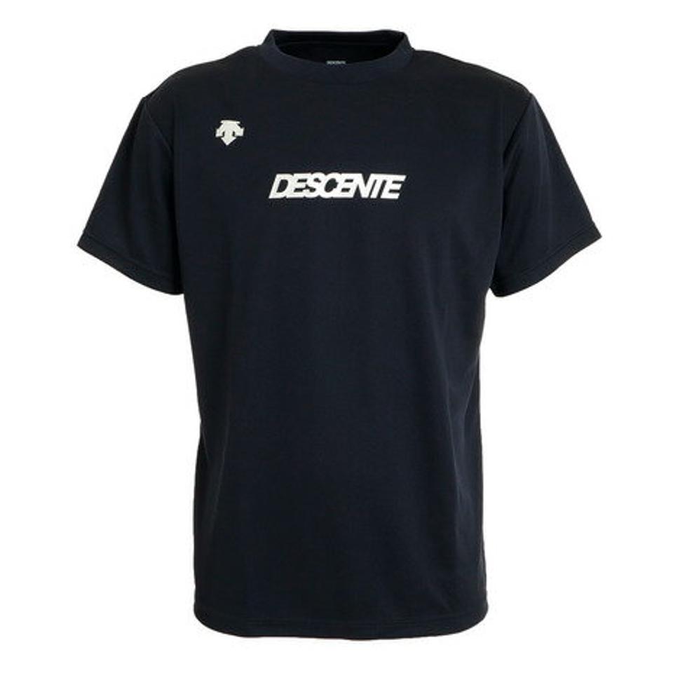 デサント（DESCENTE）（メンズ） バレーボール ウェア Tシャツ 練習着 半袖プラクティスシャツ 吸汗速乾 接触冷感 DX-B1433XB