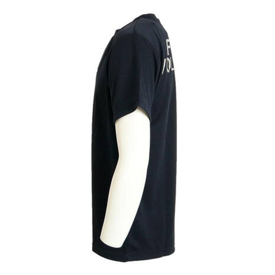 デサント（DESCENTE）（メンズ） バレーボール ウェア Tシャツ 練習着 半袖プラクティスシャツ 吸汗速乾 接触冷感 DX-B1433XB