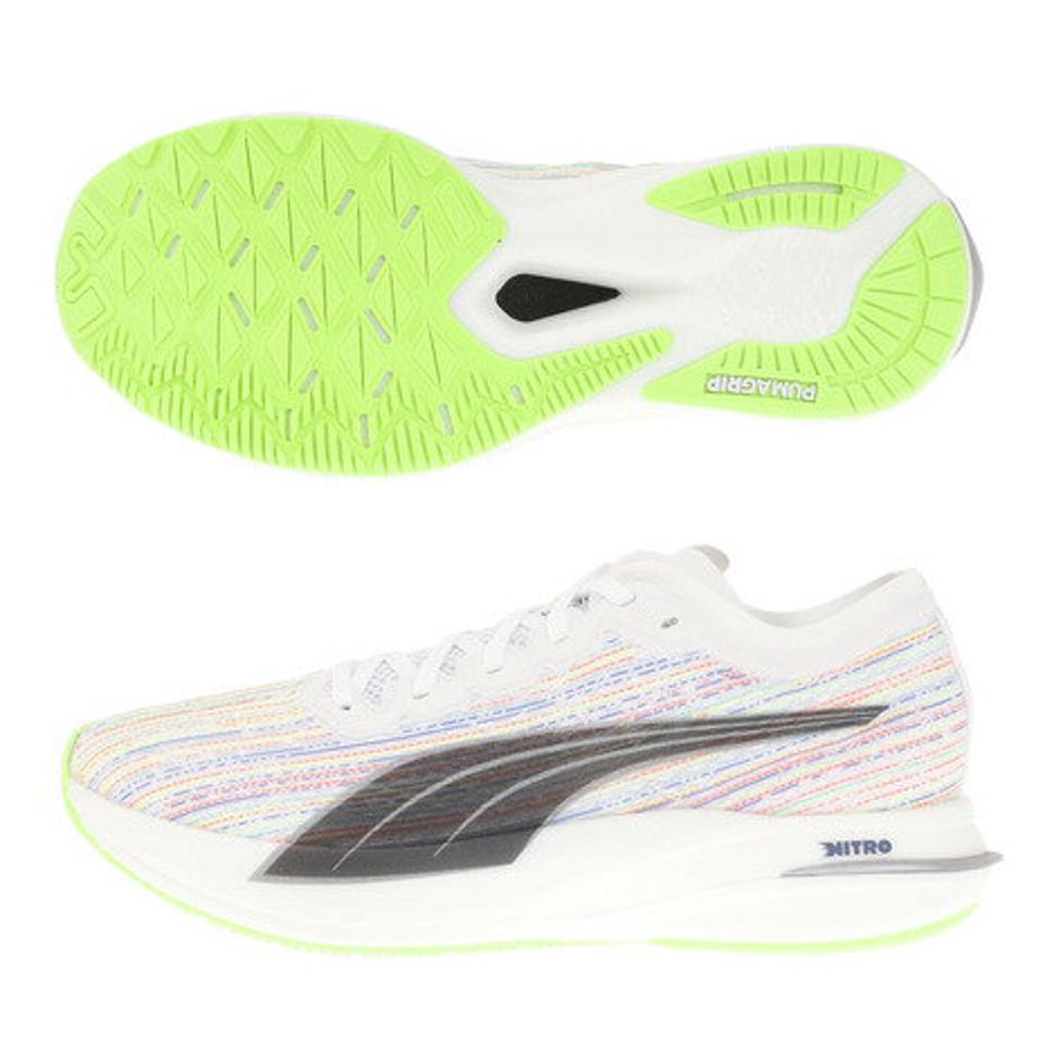【20%OFFクーポン有 4/10迄】プーマ(PUMA) ランニングシューズ ディヴィエイト ニトロ スペクトラ 19530401 ジョギングシューズ (メンズ)