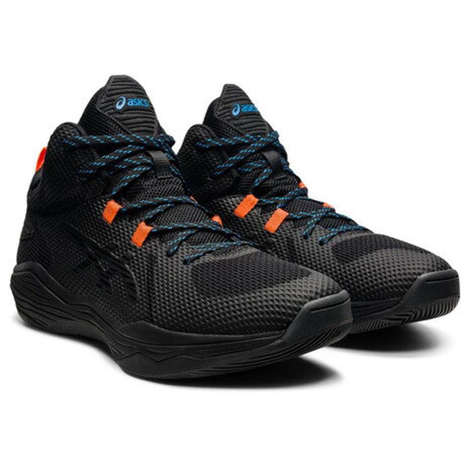 アシックス(ASICS)(メンズ、レディース)バスケットシューズ バッシュ ノヴァフロー NOVA FLOW 1063A028.003 黒 ブラック