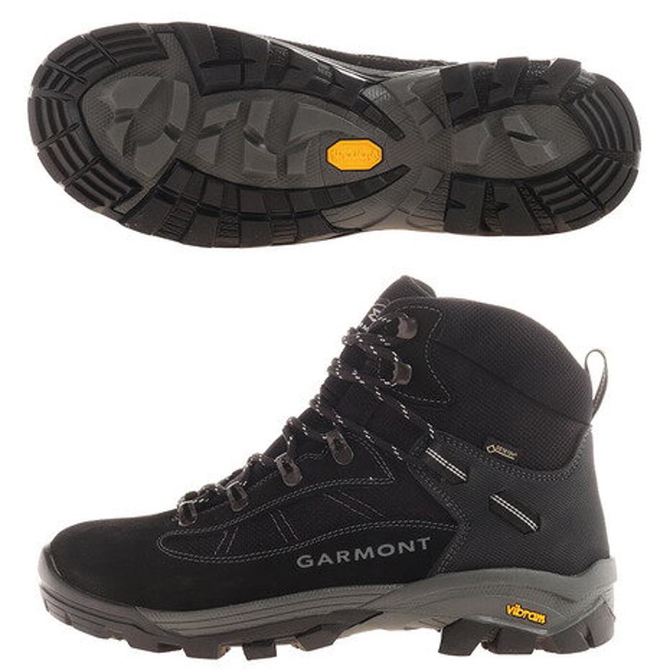 ガルモント(GARMONT)(メンズ)トレッキングシューズ ブラック 登山靴 MISURINA V GTX JP 441205/214 ハイカット ゴアテックス ビブラム 防水 透湿