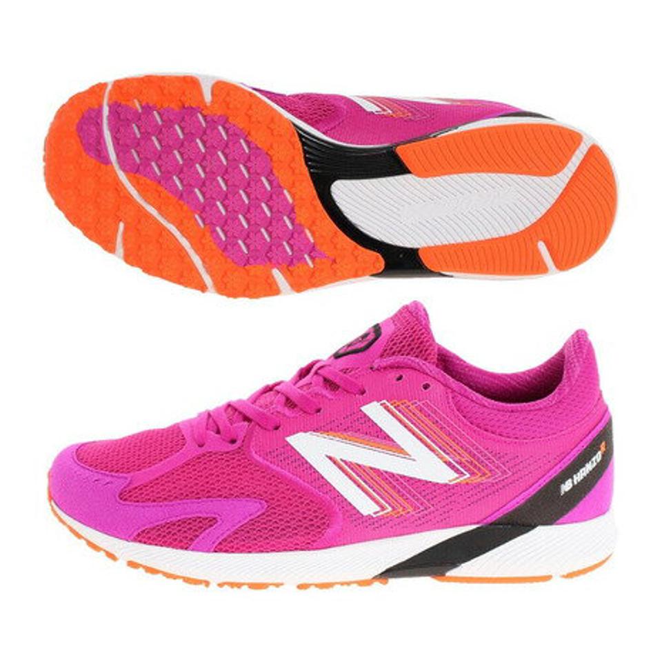 【20%オフクーポン 9/11まで】ニューバランス(new balance) ランニングシューズ ピンク ハンゾー HANZO R W P3 WHANZRP3 D トレーニングシューズ 部活 レディース シューズ (レディース)