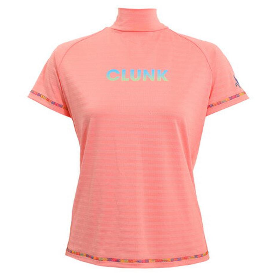 クランク（CLUNK） ゴルフウェア グラデーションモックネックシャツ CL5HUG51 PNK （レディース）