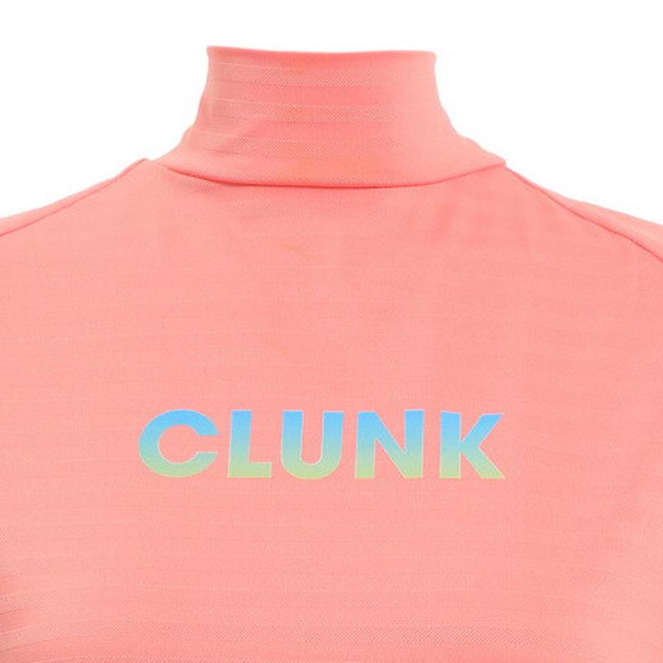 クランク（CLUNK） ゴルフウェア グラデーションモックネックシャツ CL5HUG51 PNK （レディース）
