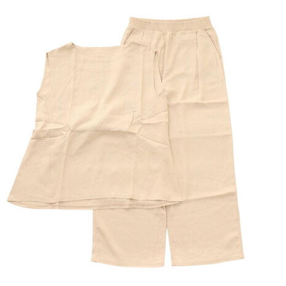 クローバーリーフ（LOVERS' LANE 45）（レディース）パンツセットアップ XE12800609-BEG