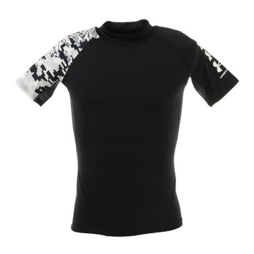 アンダーアーマー（UNDER ARMOUR） ヒートギアアーマー ショートスリーブウェア ノベルティ 1363304 BLK AT オンライン価格 （メンズ）