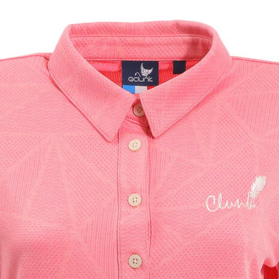 クランク（CLUNK） ゴルフウェア アミラバージャガードポロシャツ CL5HUG50 PNK （レディース）