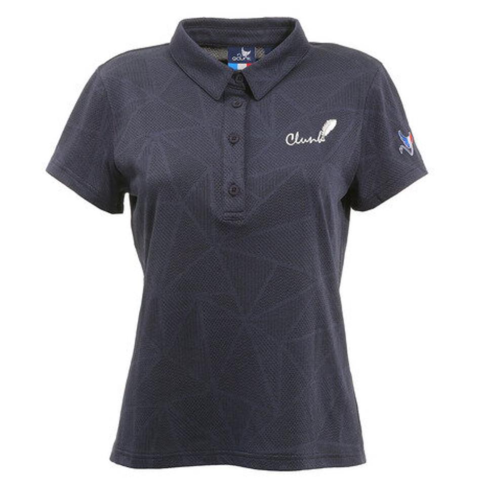 クランク（CLUNK） ゴルフウェア アミラバージャガードポロシャツ CL5HUG50 NVY （レディース）
