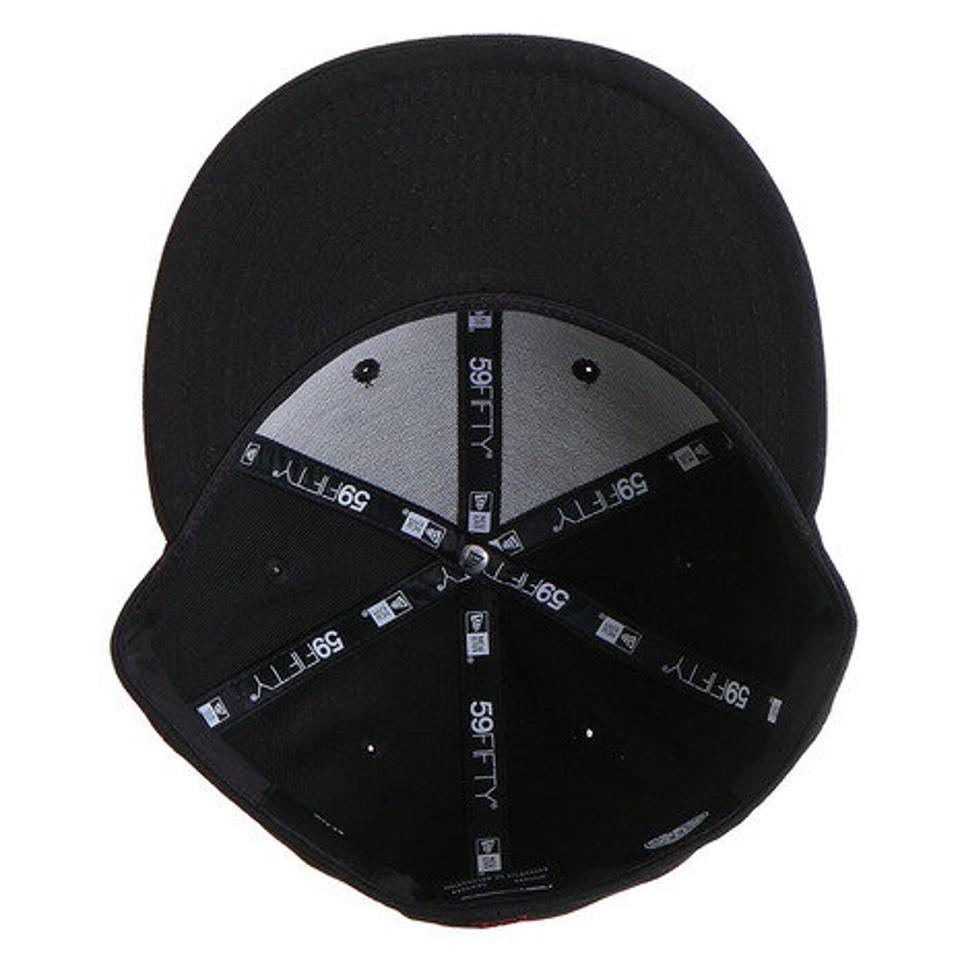 ニューエラ(NEW ERA) 帽子 メンズ キャップ 59FIFTY 歌舞伎 ロゴ キャップ BLK 12353396 日よけ (メンズ)