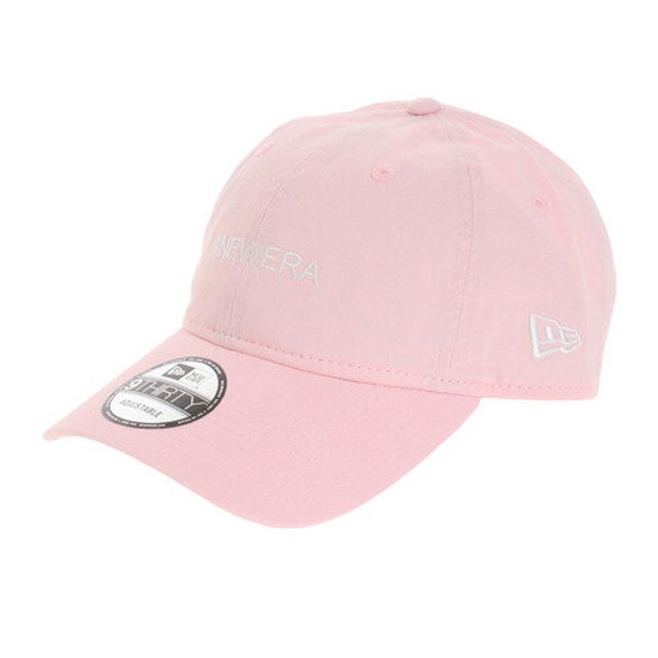 ニューエラ(NEW ERA)(メンズ、レディース)帽子 メンズ 9THIRTY ハッシュタグ NEWERA ピンク×スノーホワイト キャップ 12326375 日よけ