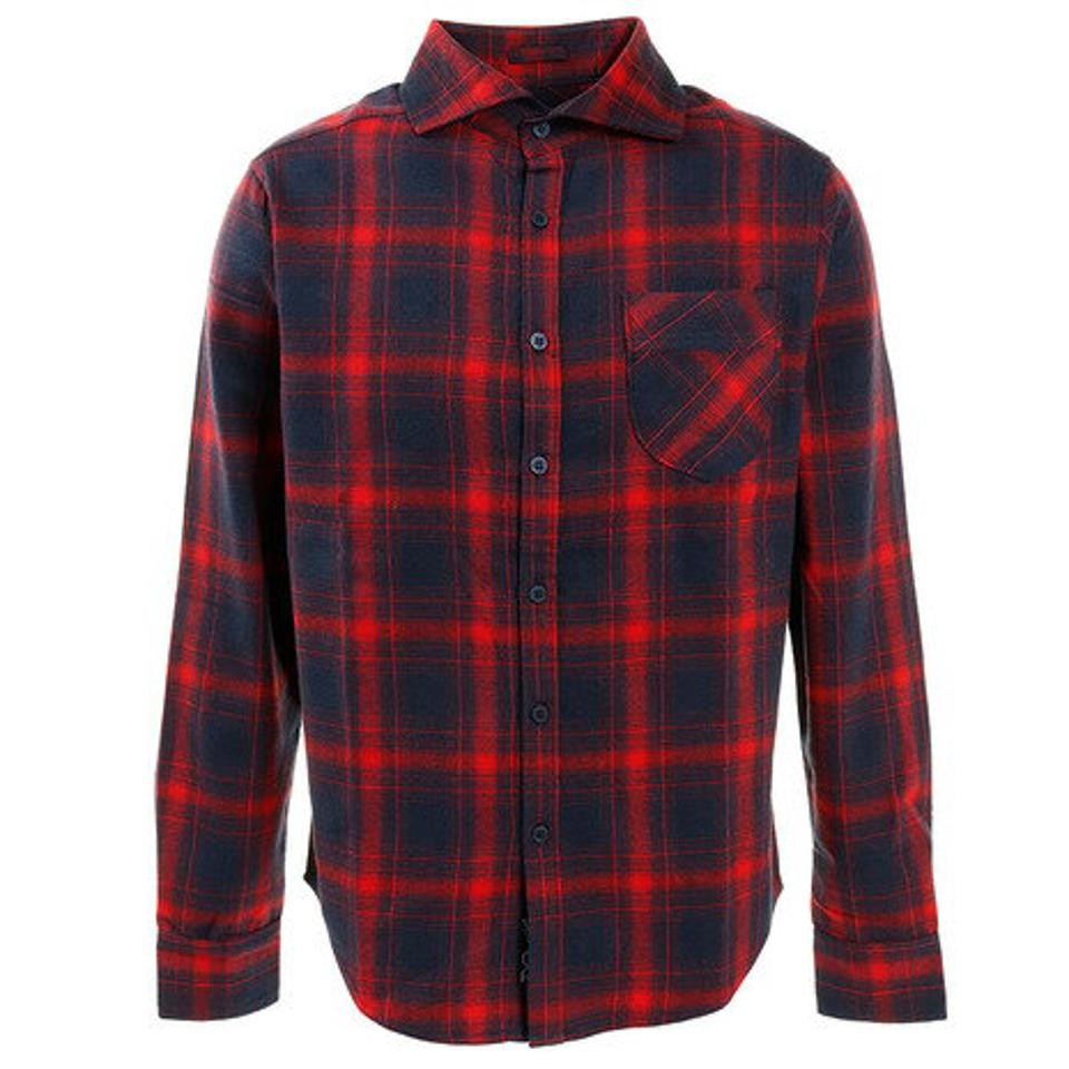 ティア（TYR） チェック 長袖シャツ TSHNCHK-20SRL NVY/RED オンライン価格 （メンズ）