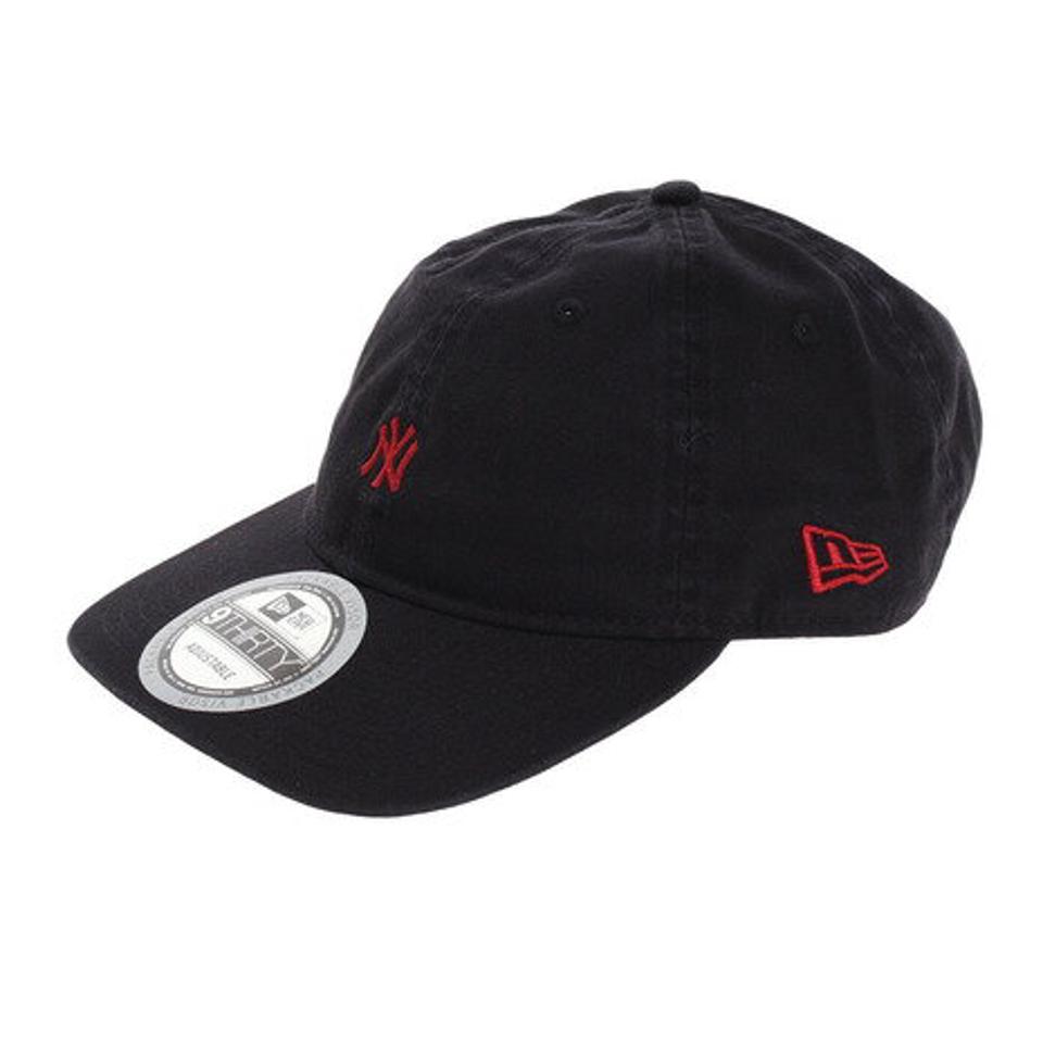 【10/10 24h限定エントリー&対象4店舗買い回りで最大P10倍!】ニューエラ(NEW ERA) 帽子 メンズ 9THIRTY ウォッシュドコットン ニューヨーク・ヤンキース ミニロゴ パッカブル キャップ 12326366 (メンズ、レディース)