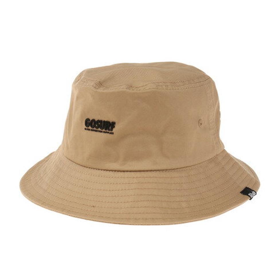 スライド(SLYDE)(レディース)帽子 レディース ハット GOSURF バケットハット sl2021CAP704-BEG 大きめ 日よけ