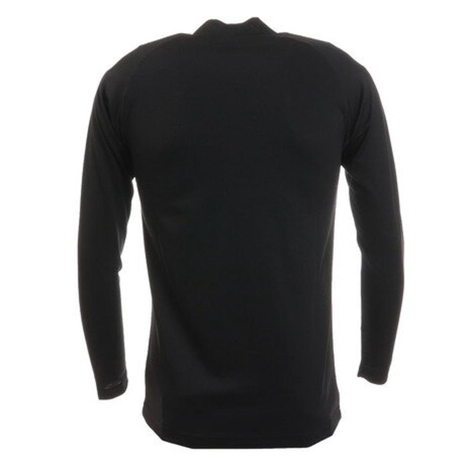 【2点10％OFFクーポン! 24日迄】エックスティーエス（XTS）（メンズ）野球 アンダーシャツ ドライプラス ハイネック 長袖 インナー シャツ 723G5ES5959 黒