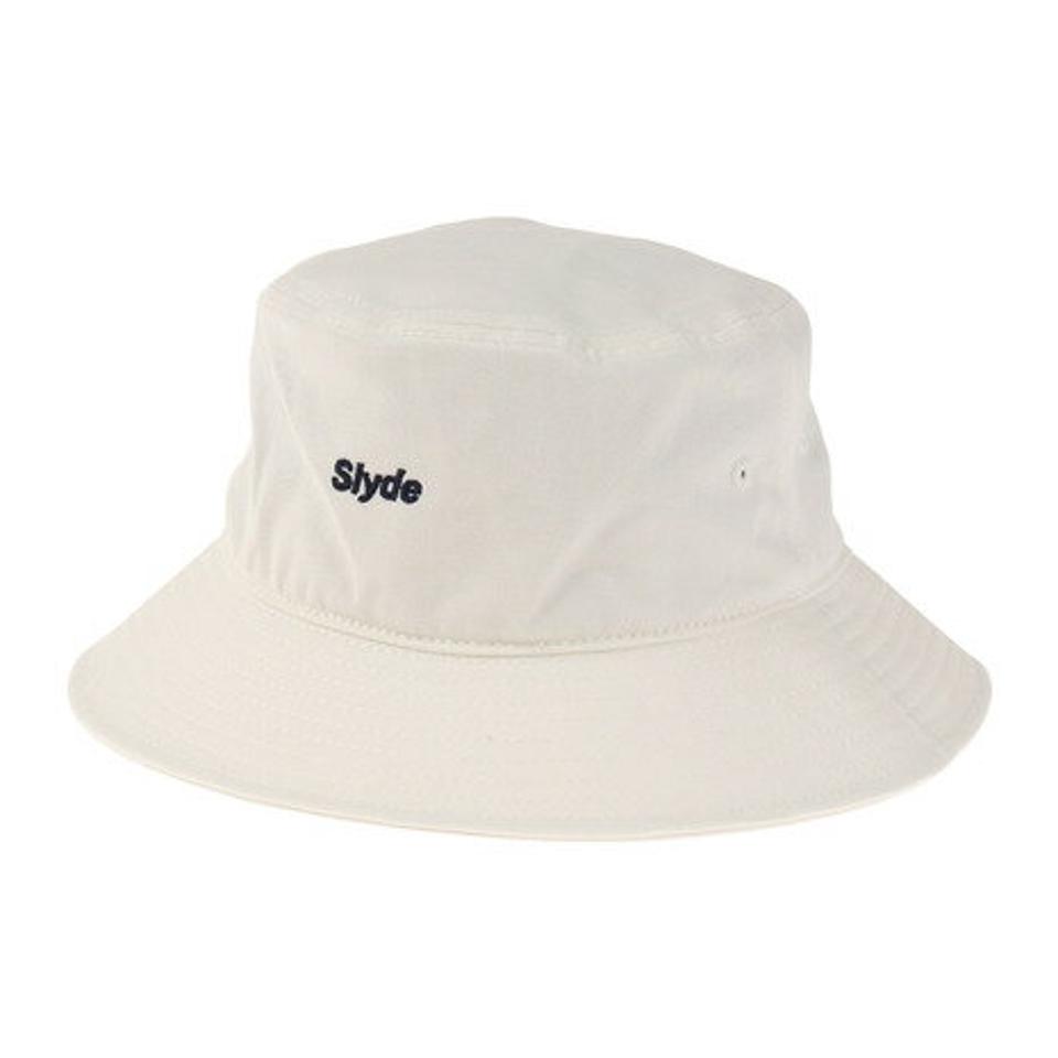 【5/15限定 エントリー&3点以上ご購入でP最大10倍】スライド(SLYDE) 帽子 レディース ハット ロゴ バケットハット sl2021CAP702-WHT 大きめ 日よけ (レディース)