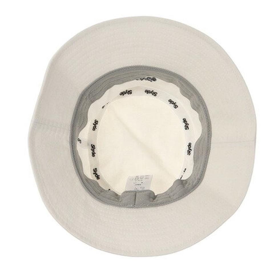 【5/15限定 エントリー&3点以上ご購入でP最大10倍】スライド(SLYDE) 帽子 レディース ハット ロゴ バケットハット sl2021CAP702-WHT 大きめ 日よけ (レディース)