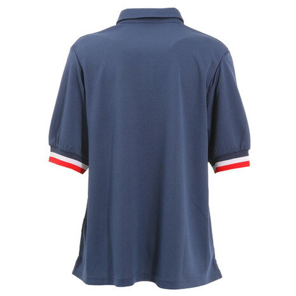 クランク（CLUNK） ゴルフウェア 5分袖ポロシャツ CL5HUG06 NVY （レディース）