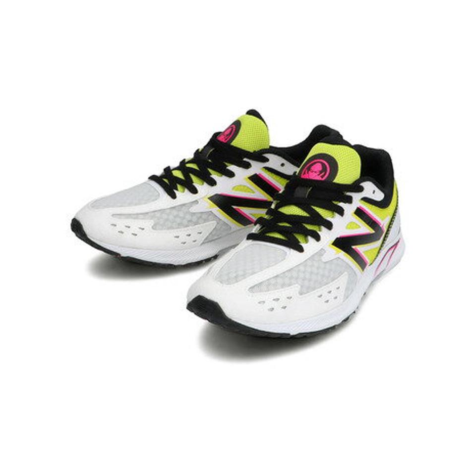 ニューバランス(new balance)(レディース)ランニングシューズ ハンゾー R B4 白 しろ シロ ホワイト WHANZRB4 スニーカー スポーツ トレーニング 耐久性