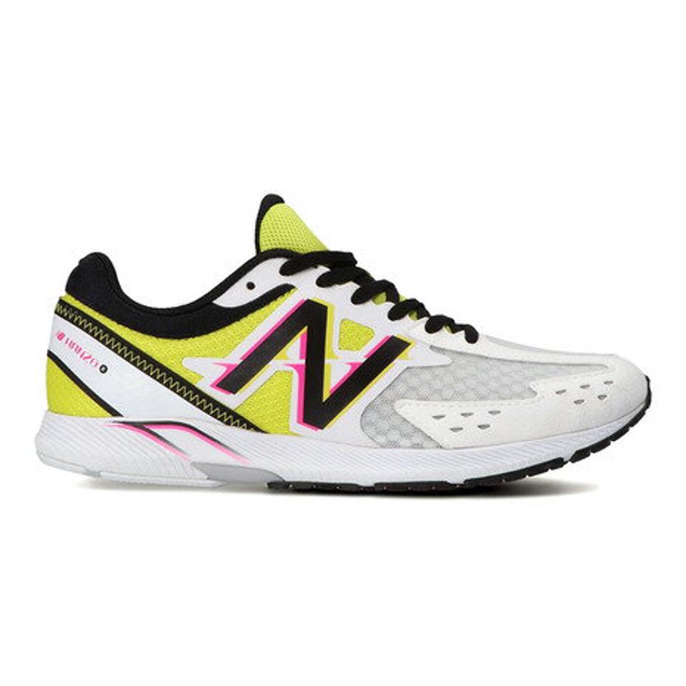 ニューバランス(new balance)(レディース)ランニングシューズ ハンゾー R B4 白 しろ シロ ホワイト WHANZRB4 スニーカー スポーツ トレーニング 耐久性