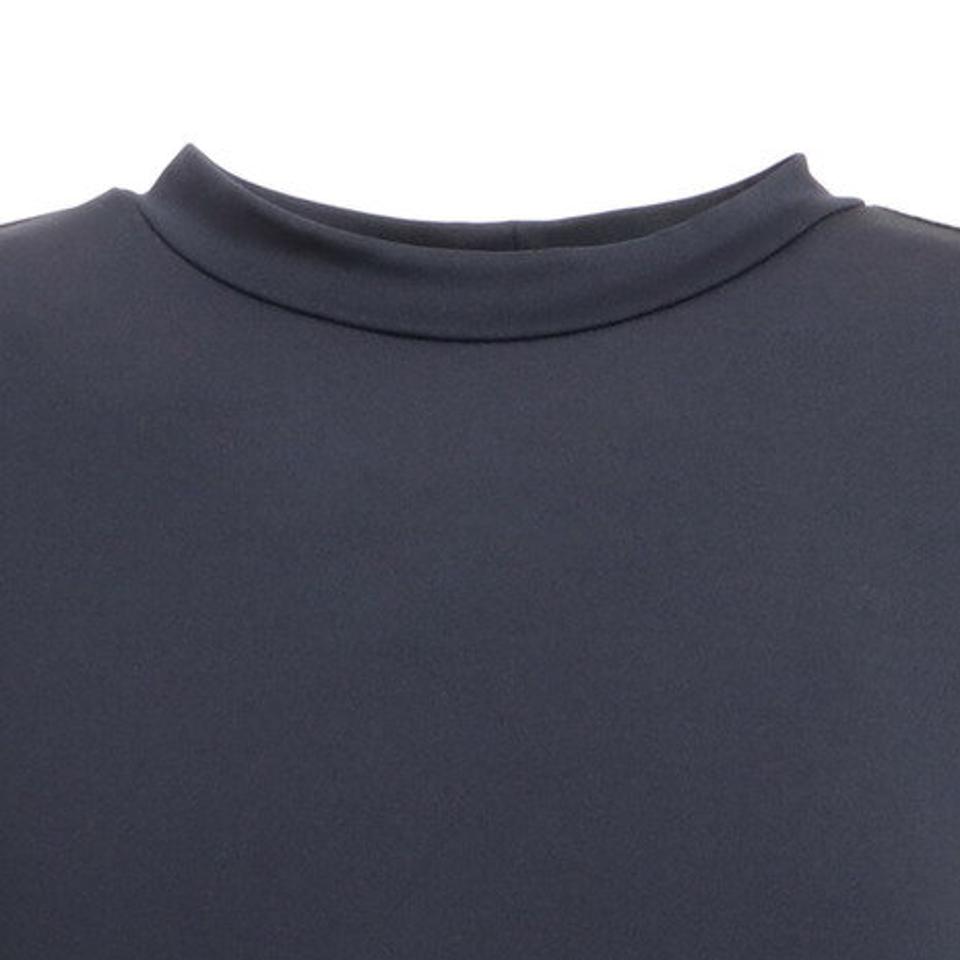 【2点以上購入で10%OFFクーポン有 4/21迄】エックスティーエス（XTS） 野球 アンダーシャツ ジュニア ストレッチ 丸首 長袖 インナー シャツ 724G6ES4171 ネイビー （キッズ）