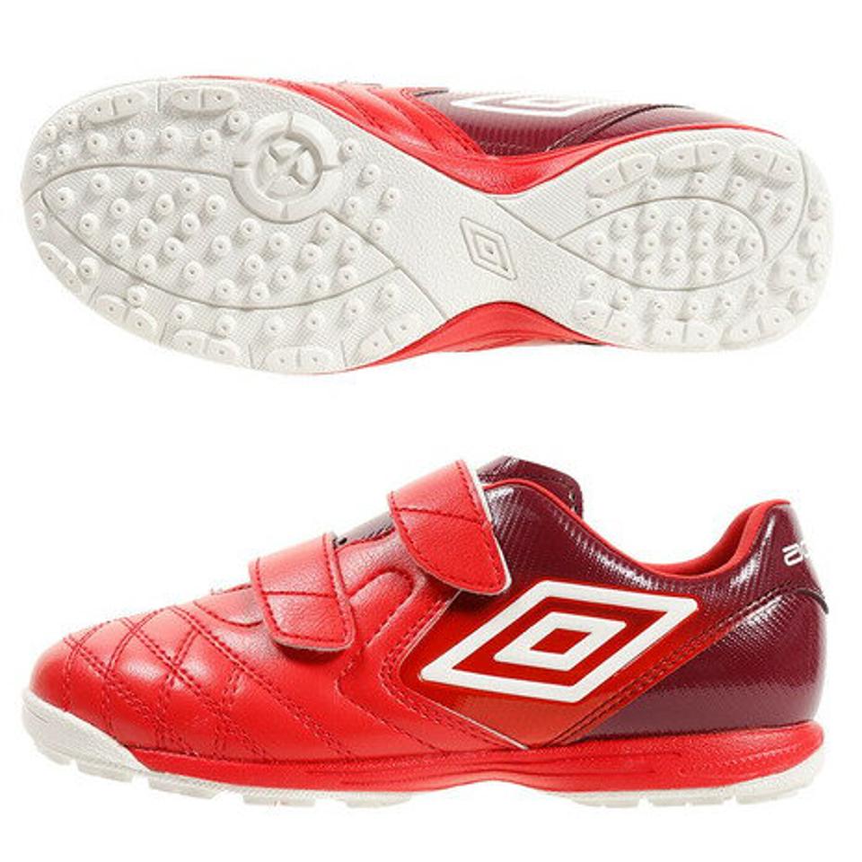 アンブロ(UMBRO)(キッズ)ジュニアサッカートレーニングシューズ ACR CT BL ワイド TF UU4PJB05RR サッカーシューズ トレシュー マジックテープ