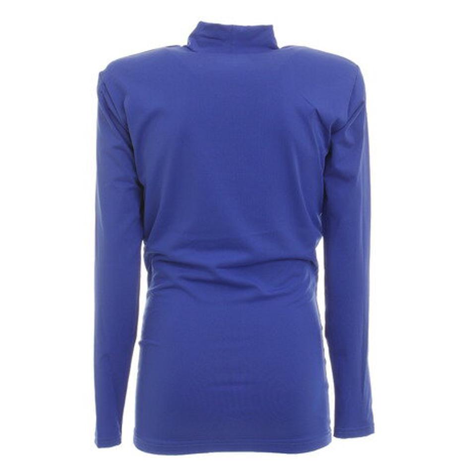 エックスティーエス（XTS） 野球 アンダーシャツ ジュニア ストレッチ ハイネック 長袖 インナー シャツ 724G6ES4170 青 （キッズ）