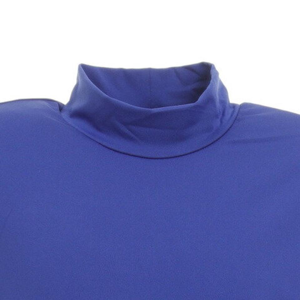 エックスティーエス（XTS） 野球 アンダーシャツ ジュニア ストレッチ ハイネック 長袖 インナー シャツ 724G6ES4170 青 （キッズ）