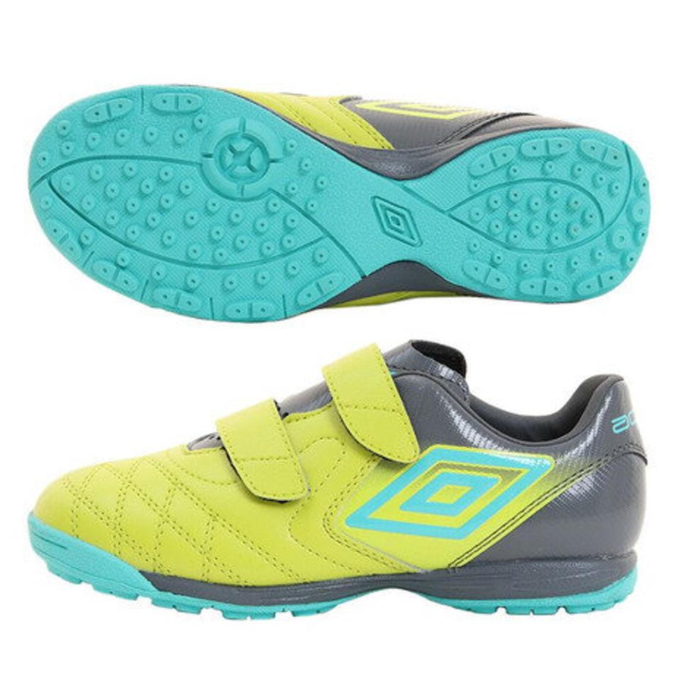 【10/26 10:00〜10/28 23:59迄 エントリー&対象3店舗買い回りで最大P10倍!】アンブロ(UMBRO) ジュニア サッカー トレーニングシューズ ACR シーティー BL WIDE TF UU4OJB05YG サッカーシューズ (キッズ)