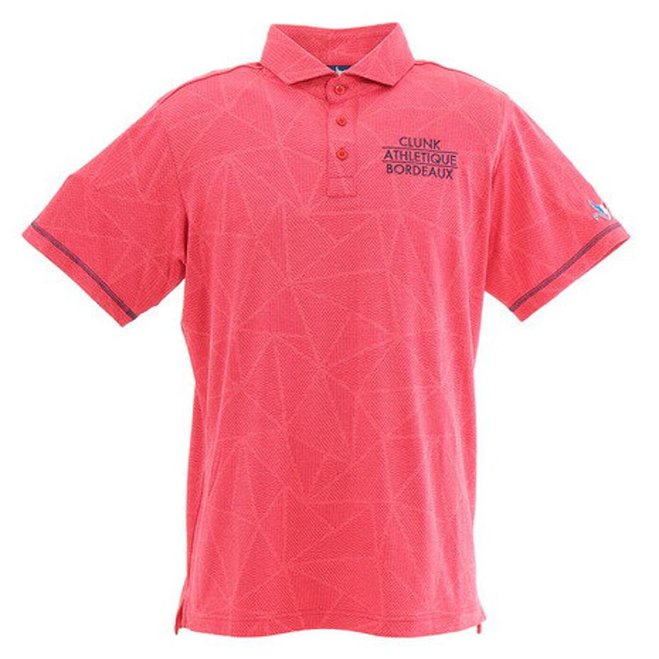 クランク（CLUNK）（メンズ）ゴルフウェア アミラバージャガードポロシャツ CL5HTG51 RED