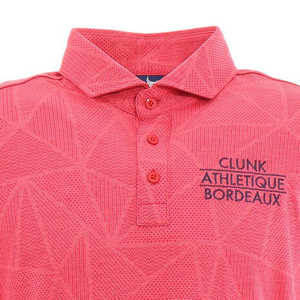 クランク（CLUNK）（メンズ）ゴルフウェア アミラバージャガードポロシャツ CL5HTG51 RED