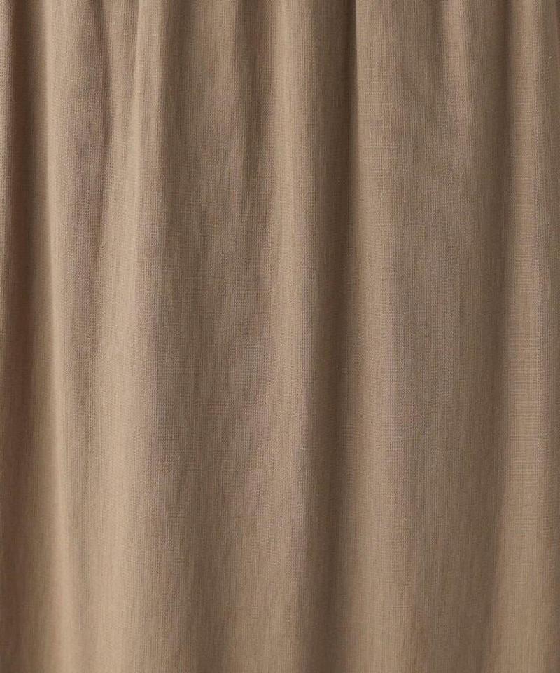 【洗える】フリルティアードロングスカート