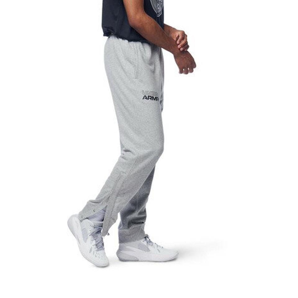 アンダーアーマー（UNDER ARMOUR） スウェット ジョガー パンツ 裾ボタン フレンチテリー J 1358599 MRU BK ロングパンツ スポーツウェア （メンズ）