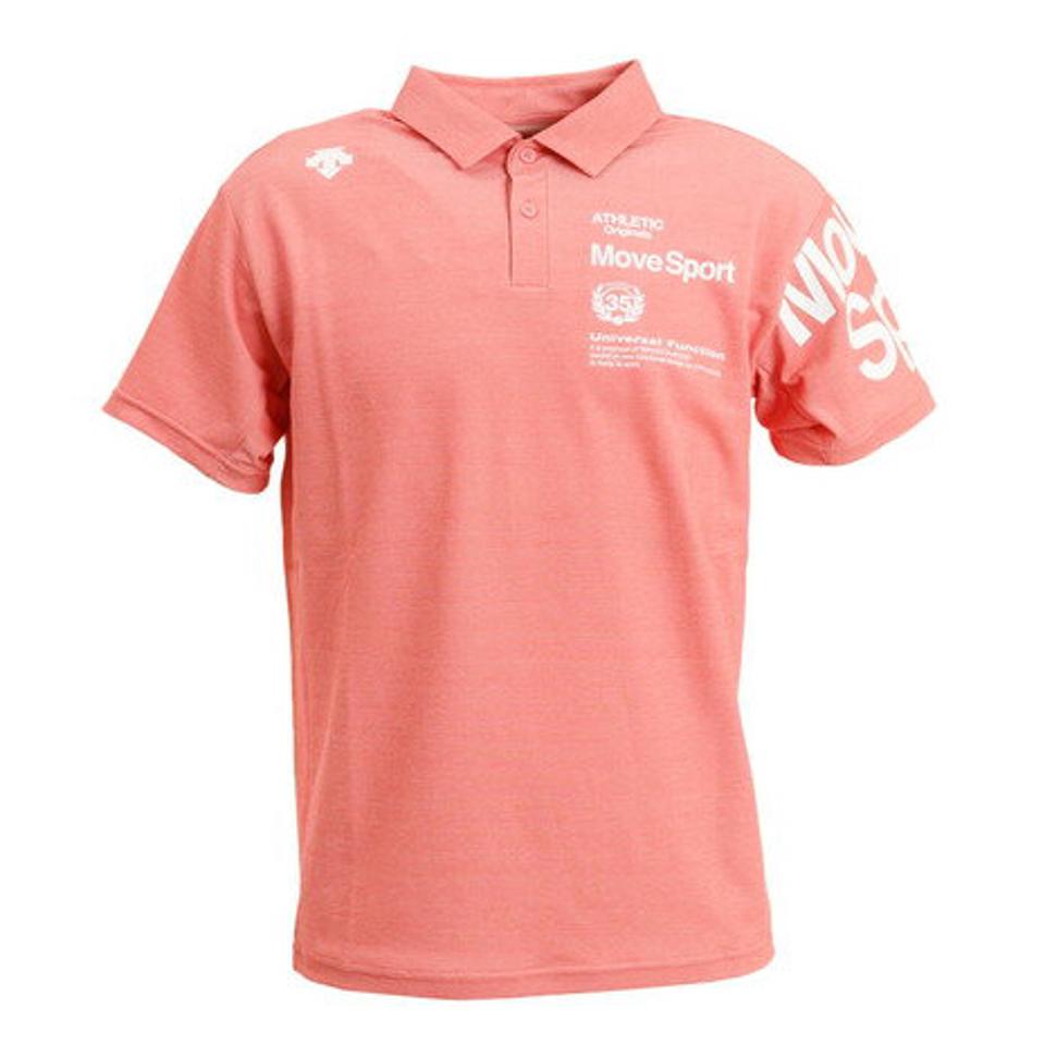 デサント（DESCENTE） SUNSCREEN ミニカノコポロシャツ DMMTJA70 RDM （メンズ）