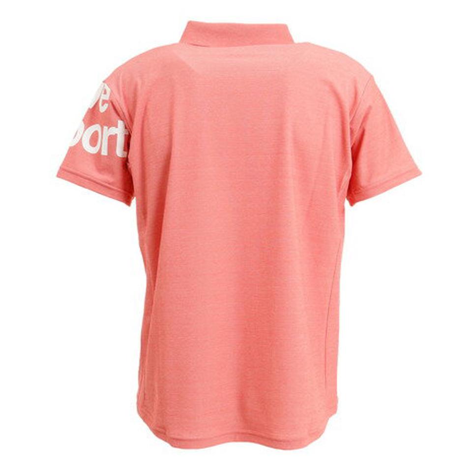 デサント（DESCENTE） SUNSCREEN ミニカノコポロシャツ DMMTJA70 RDM （メンズ）