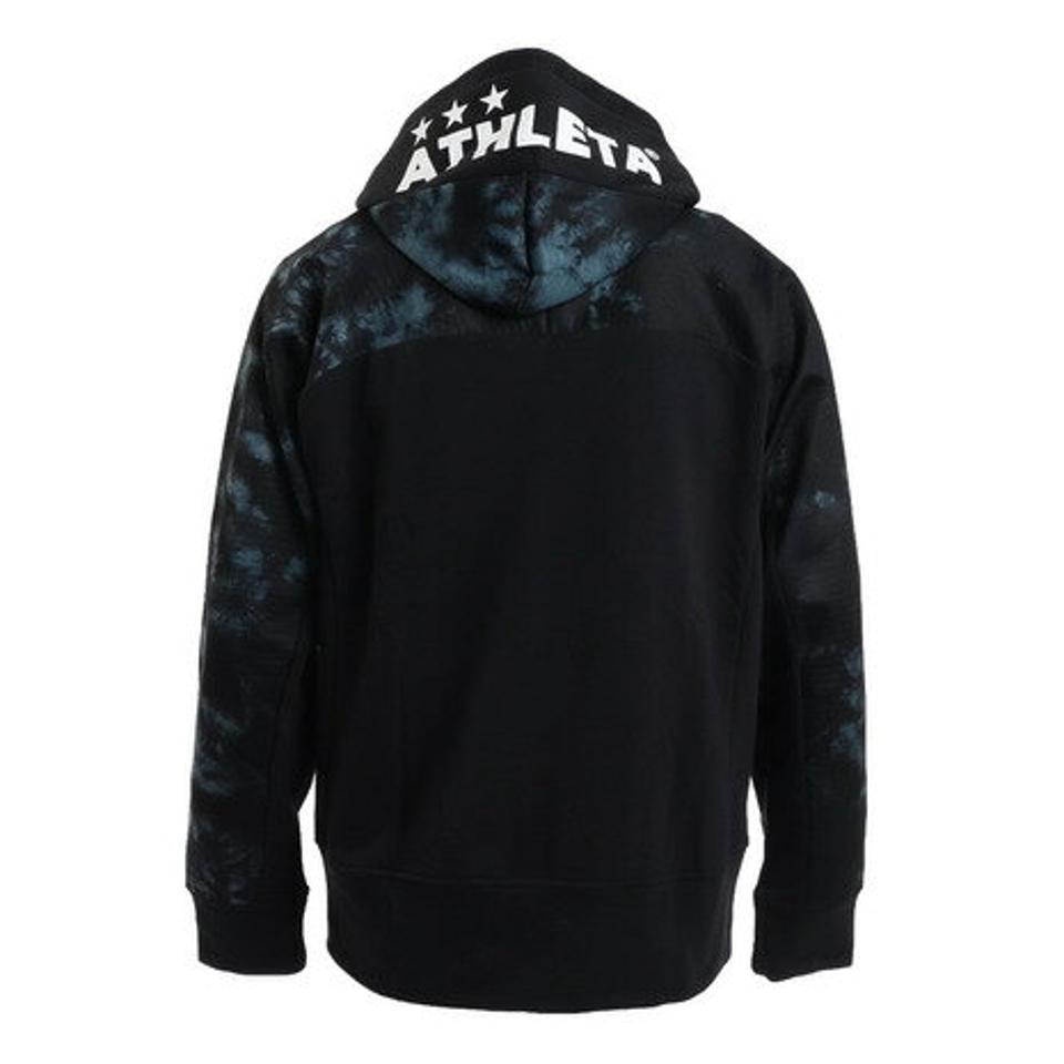 アスレタ（ATHLETA）（メンズ）防風スウェット ZIP パーカー 3355 BLK スポーツウェア