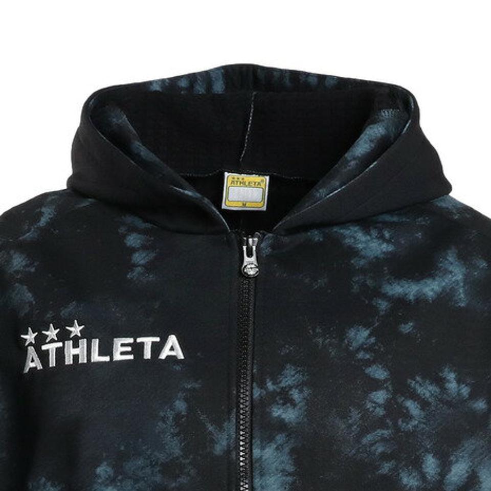 アスレタ（ATHLETA）（メンズ）防風スウェット ZIP パーカー 3355 BLK スポーツウェア