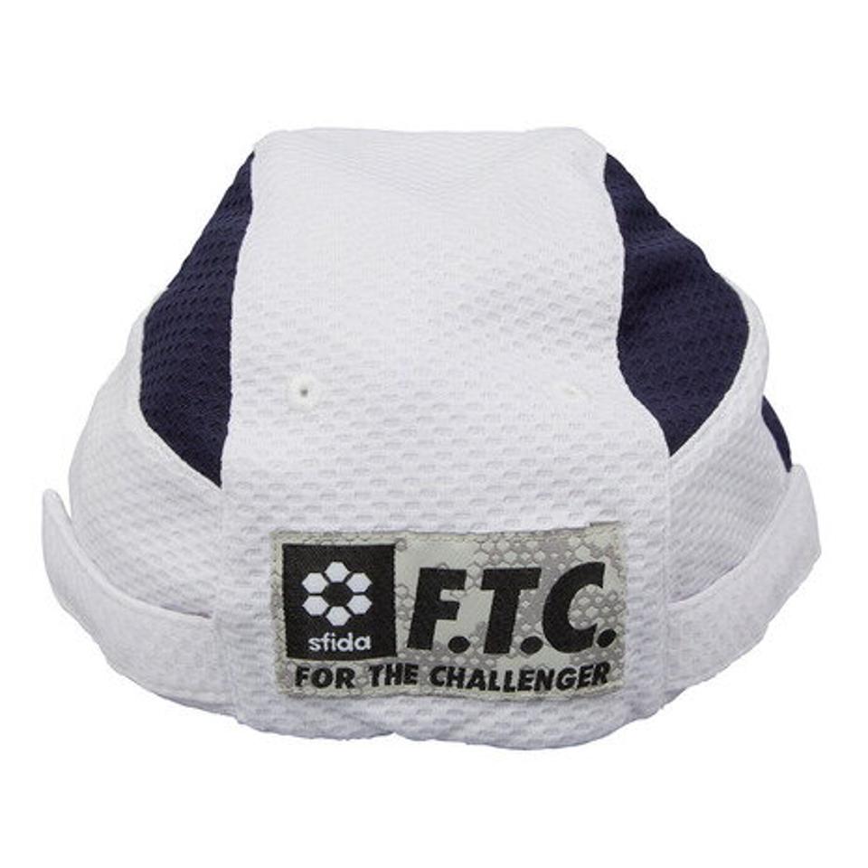 スフィーダ(SFIDA) ジュニア キッズ Challenger サッカーキャップ SH-21C02 WHT 熱中症対策 帽子 キャップ UVブロック UVカット 吸汗・速乾 (キッズ)