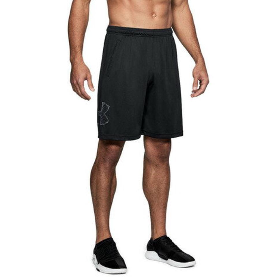 アンダーアーマー（UNDER ARMOUR）（メンズ）テック グラフィック ショーツ 1358551 BLK/GPH AT オンライン価格 ショートパンツ ハーフパンツ 短パン