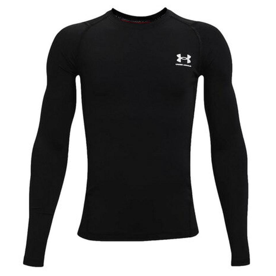 アンダーアーマー（UNDER ARMOUR）（キッズ）ドライ 速乾 ヒートギアアーマー ロングスリーブ シャツ 1361731 001