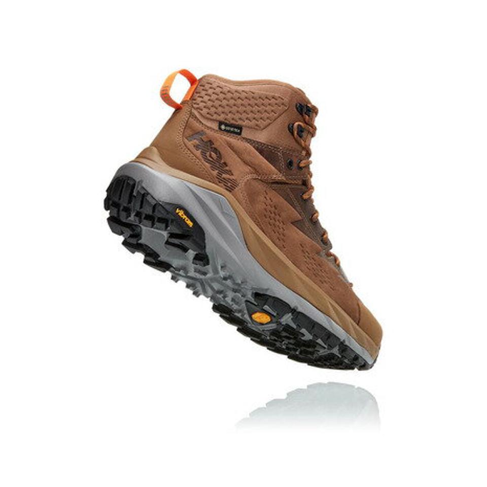 ホカオネオネ（HOKAONEONE） トレッキングシューズ ハイカット 登山靴 KAHA TX 1112030-OPOR ゴアテックス 防水 （メンズ）