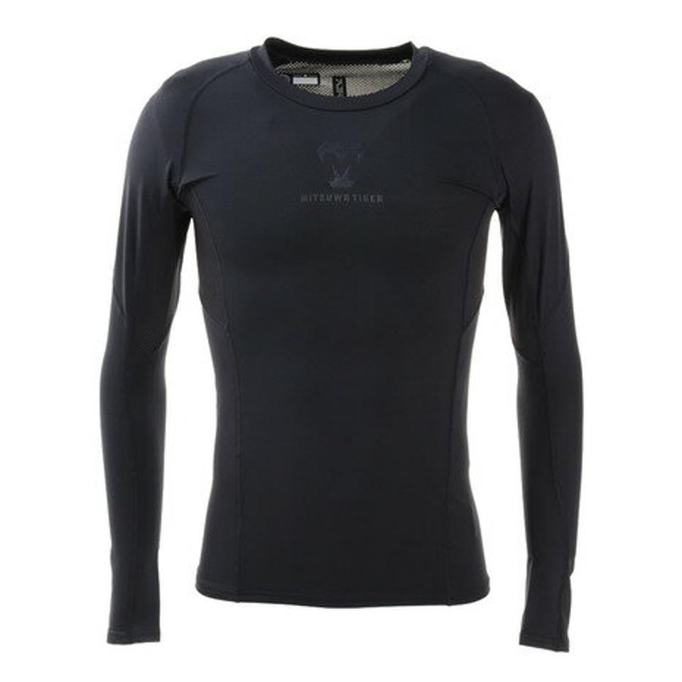 【10%OFFクーポン対象！12/21まで】美津和タイガー（mitsuwa-tiger）（メンズ） ラウンドネック長袖 ヒートアンダーシャツ MT7JSA98