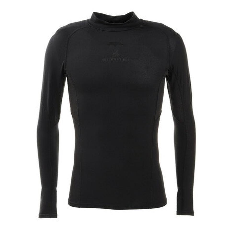 【10%OFFクーポン対象！12/14まで】美津和タイガー（mitsuwa-tiger）（メンズ）野球 ハイネック長袖 ヒートアンダーシャツ MT7JSA97-090