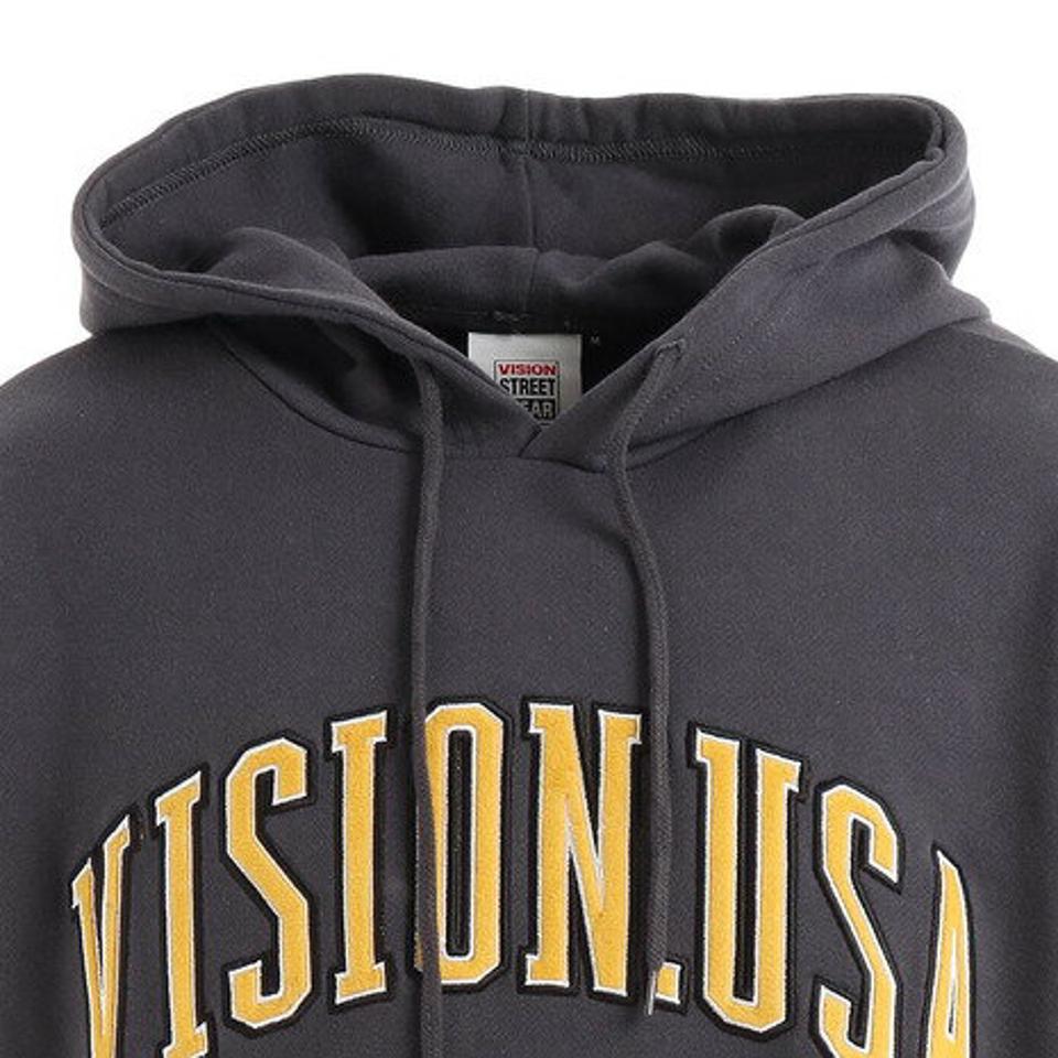 ヴィジョン(VISION)(メンズ)パーカー ベロアワッペンフーディー 1905009-02 CHA