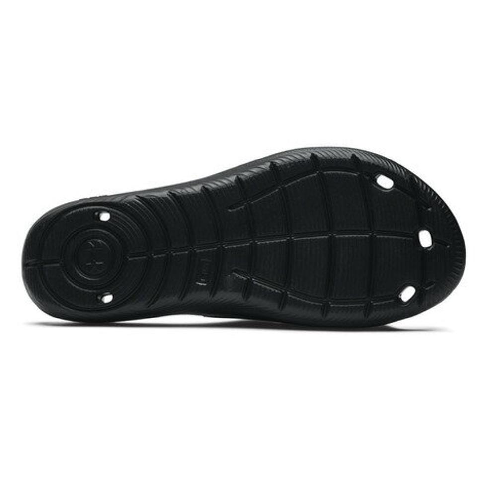 アンダーアーマー（UNDER ARMOUR）（メンズ）スポーツサンダル ロッカー IV スライド ブラック 3023758 001 シャワサン レジャー ビーチ プール タウン 速乾性