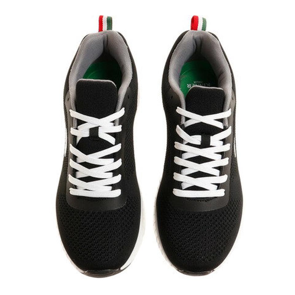 キナー(KINNER) メンズ スニーカー 黒 KNL-0003X K0120KX-2000 ブラックホワイト (メンズ)