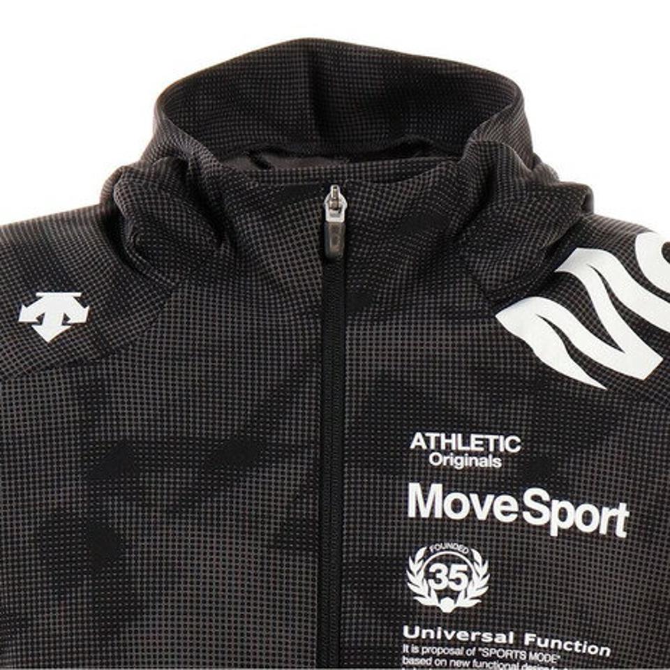 デサント(DESCENTE) グラフィックスウェットフルジップパーカ DMMPJF20 BK オンライン価格 (メンズ)