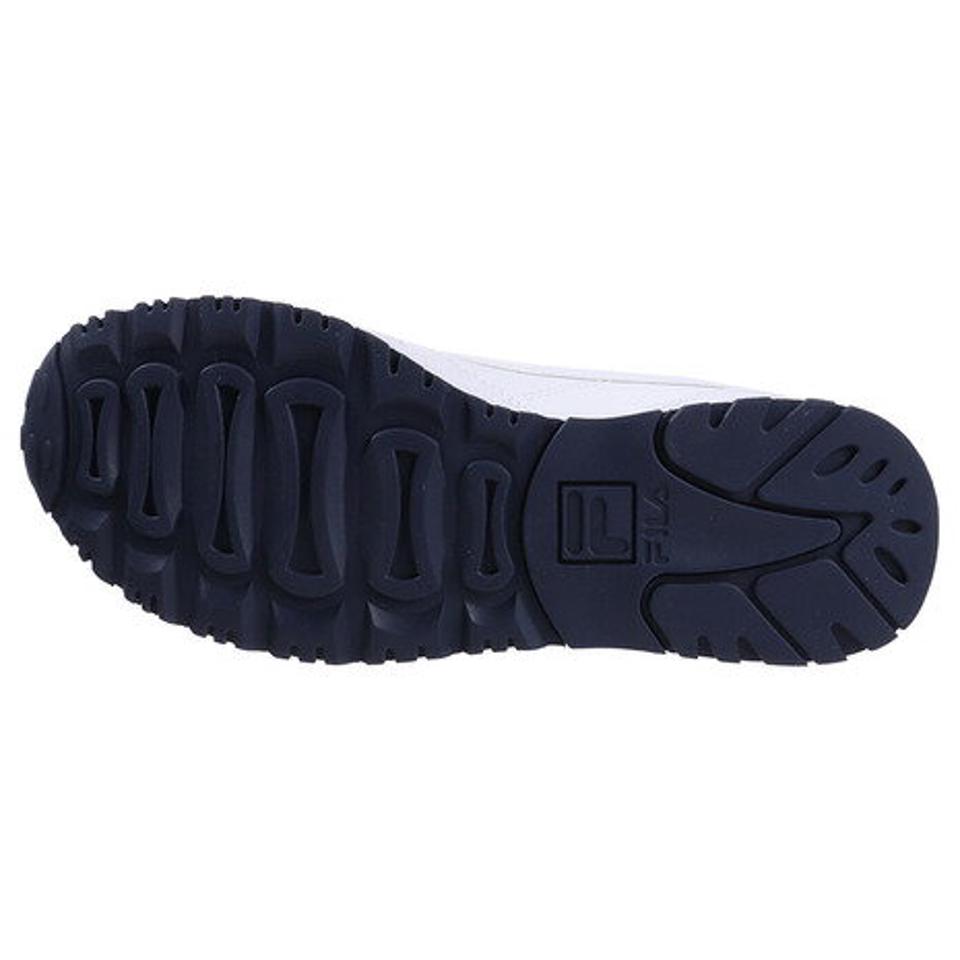 フィラ(FILA)(レディース)ユーロジョガー JOGGER 4SL ホワイト ブルー 白 F51510150 スニーカー スポーツシューズ カジュアル 学生 運動 靴 シンプル