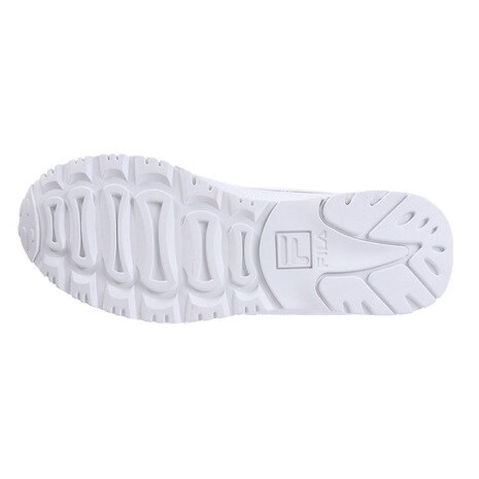 フィラ(FILA)(レディース)スニーカー ユーロ ジョガー JOGGER 4SL ホワイト F51510100 スポーツシューズ カジュアル 学生 運動 靴 登校 シンプル